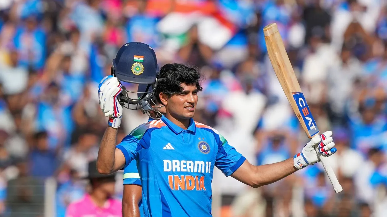 Shubman Gill Century India vs England