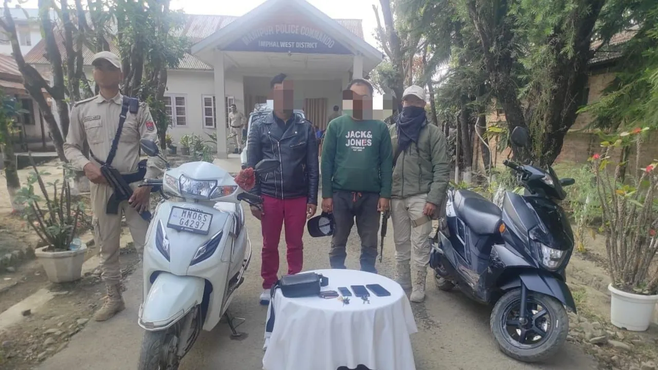 Manipur Police Arrests Militants