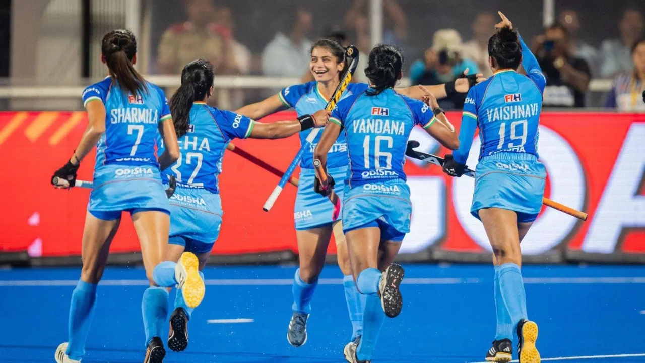 Indian Women's Hockey Team FIH Pro League