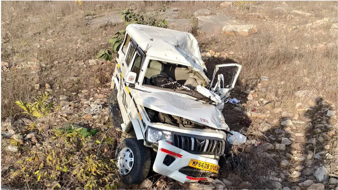 Damaged car