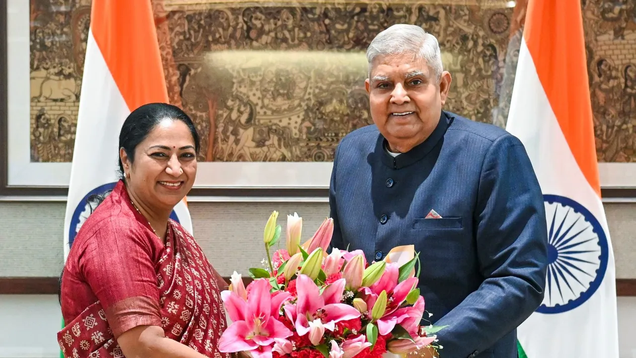 Jagdeep Dhankhar Rekha Gupta