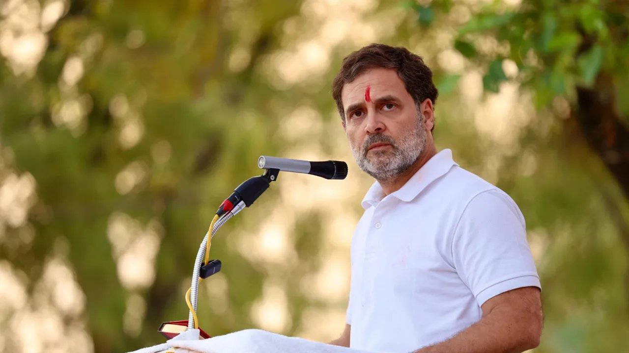 Rahul Gandhi in Rae Bareli