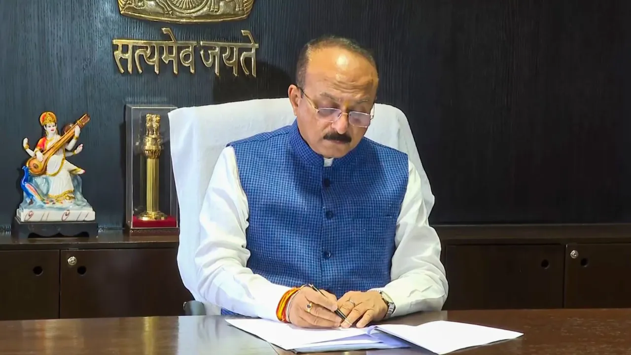 Delhi Home Minister Ashish Sood