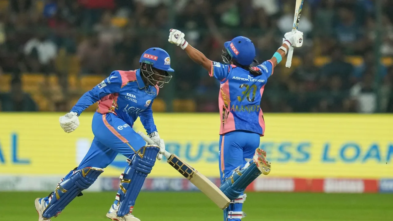 Amanjot Kaur G Kamalini Mumbai Indians