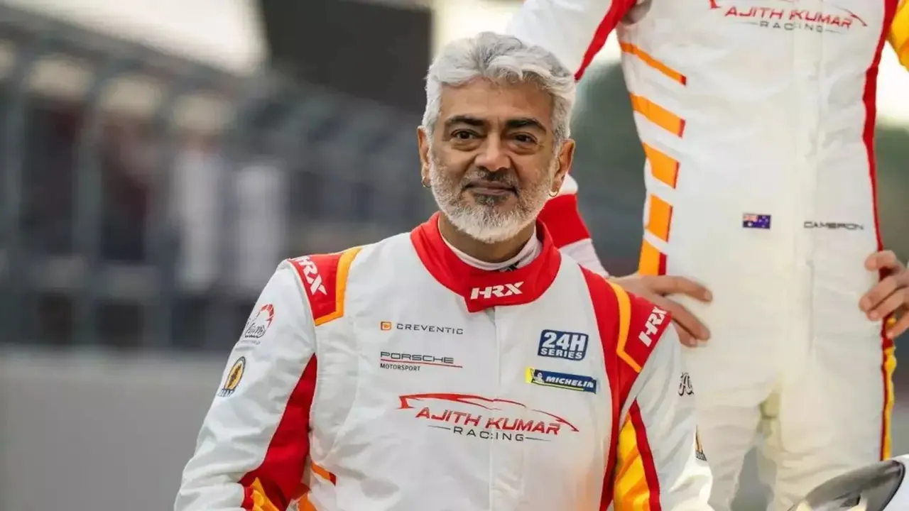 Formula one driver Ajith Kumar image