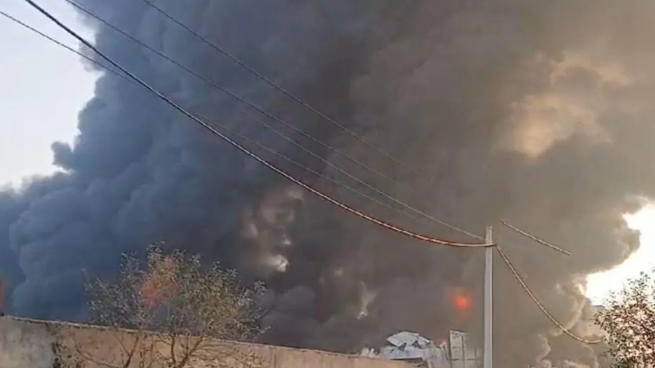 Sonipat factory fire