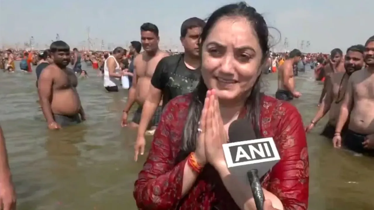Nupur Sharma Maha Kumbh Mela