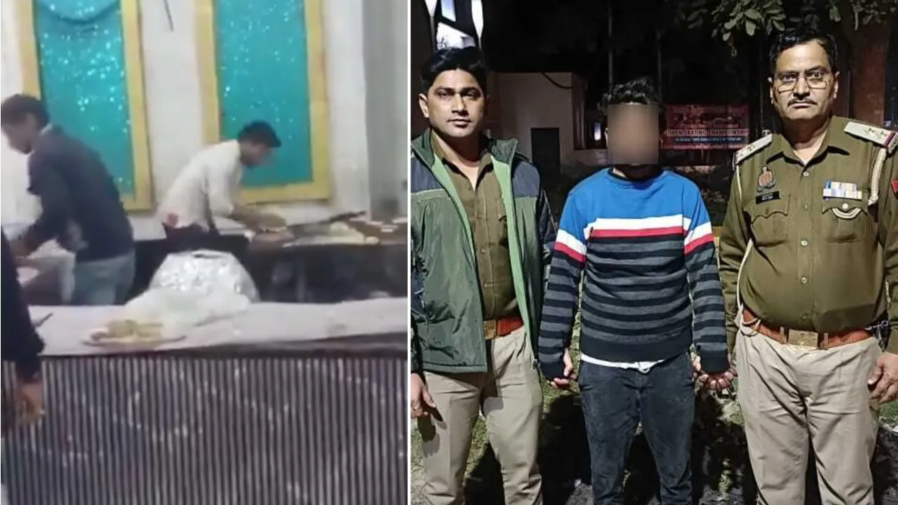 Meerut police arrest Imran for spitting in roti