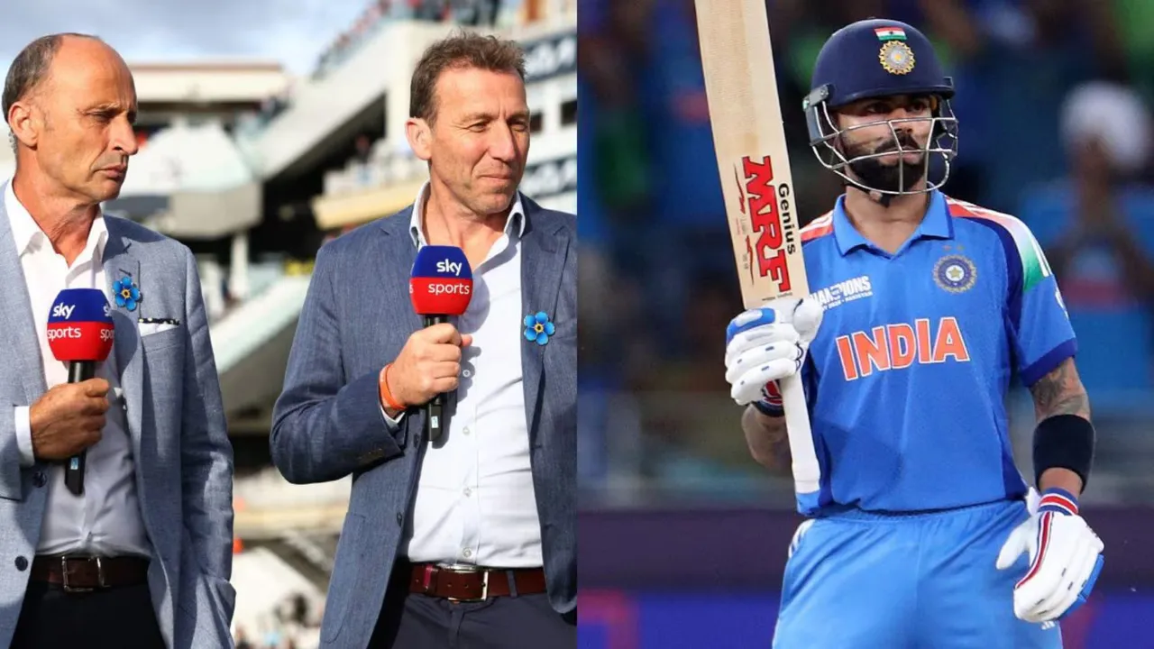 Michael Atherton and Nasser Hussain