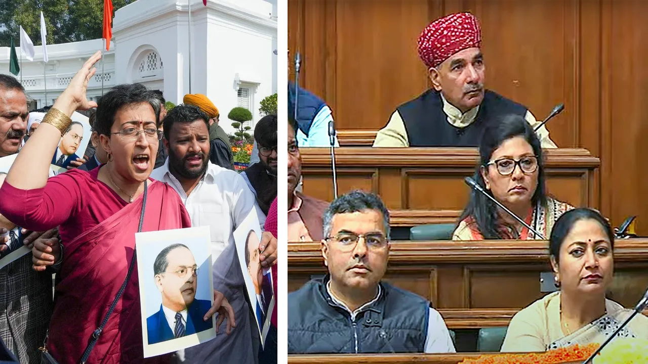 Delhi Assembly Atishi Rekha Gupta