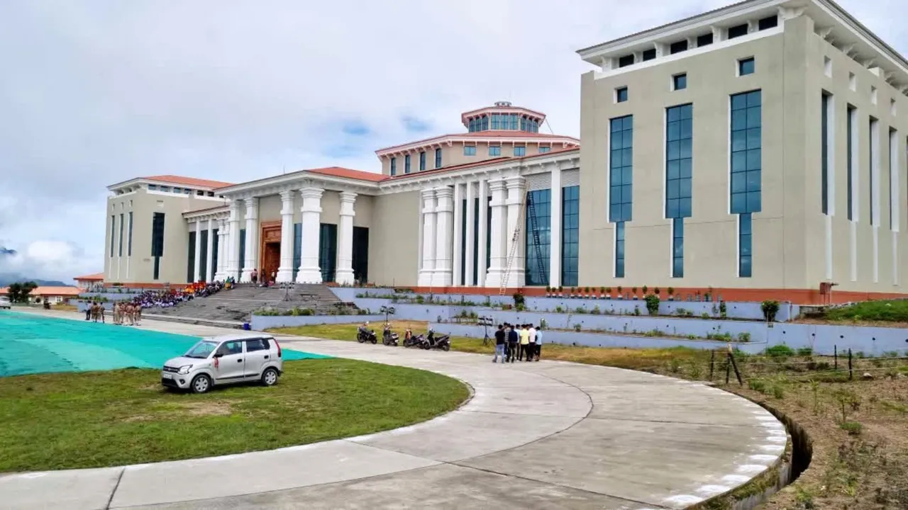 Uttarakhand Assembly building in Gairsain
