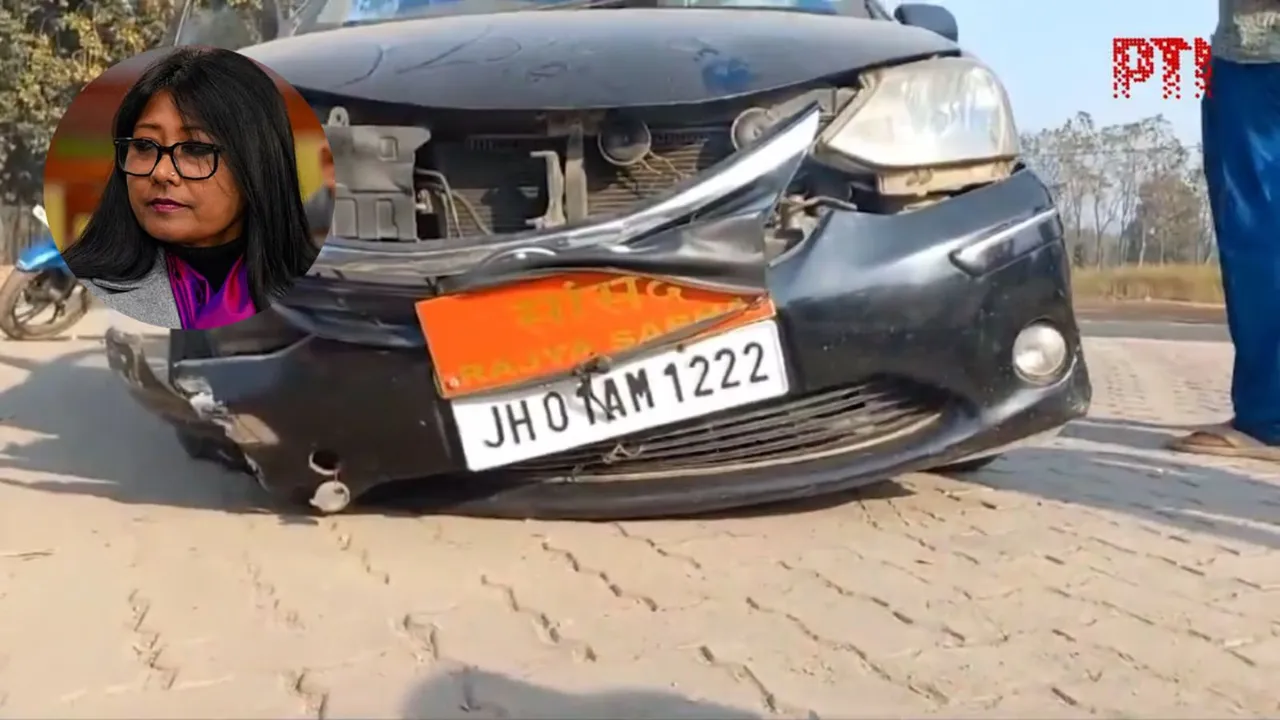 Mahua Maji Accident