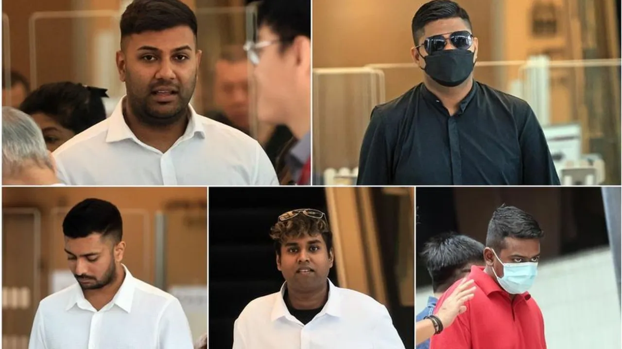 Singapore Orchard Road Hotel Brawl