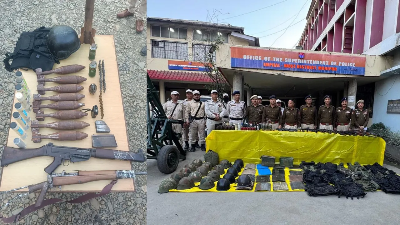 Manipur Arms Recovery