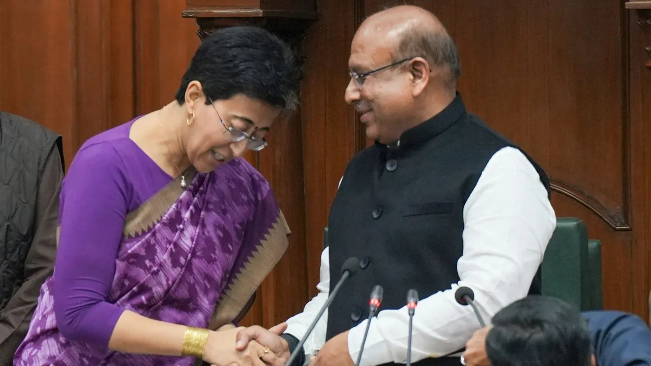Atishi Vijender Gupta Delhi Assembly