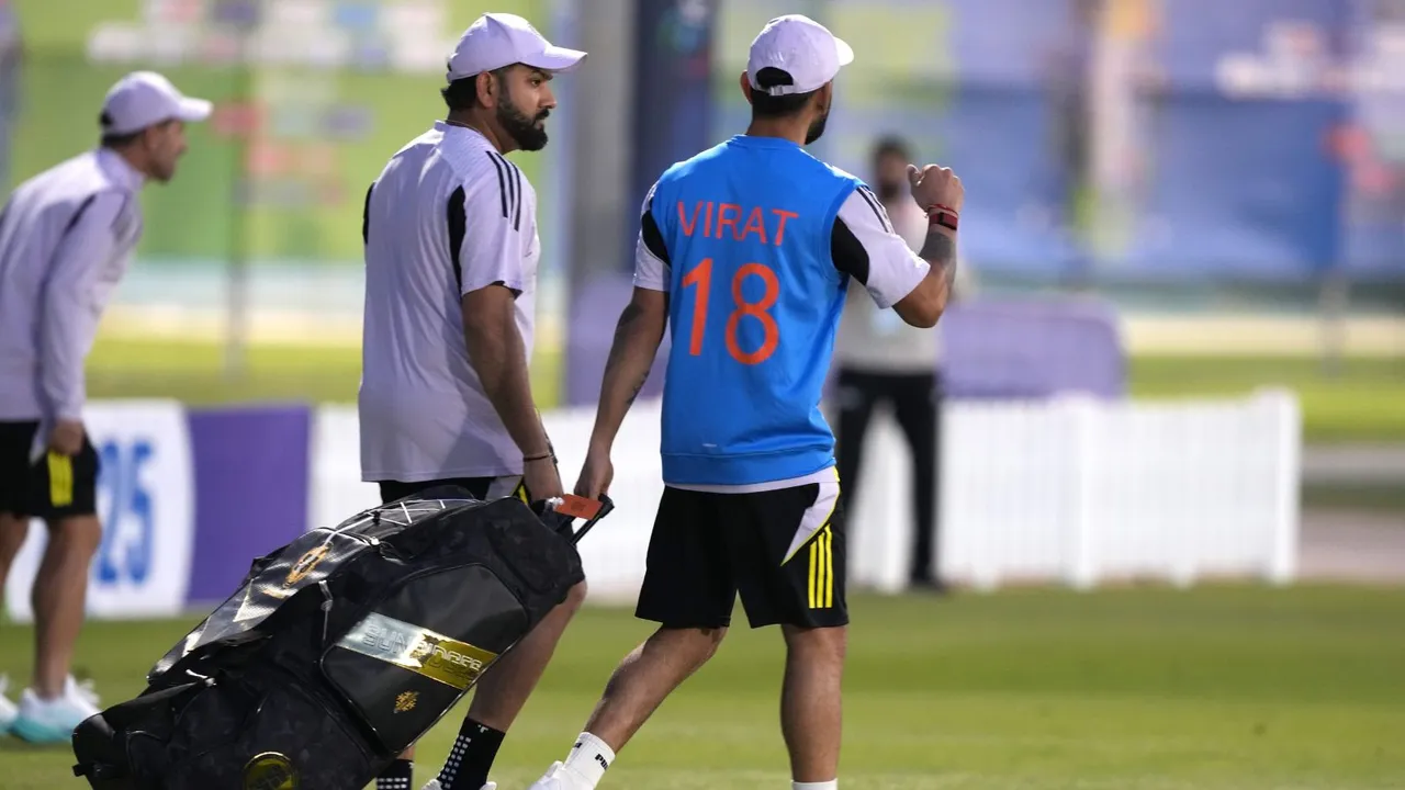 Virat Kohli Rohit Sharma Indian Cricket Team
