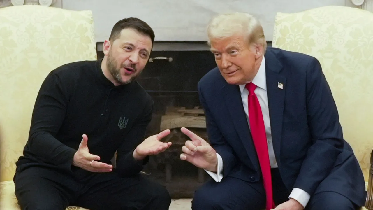 Donald Trump Volodymyr Zelenskyy White House USA Ukraine