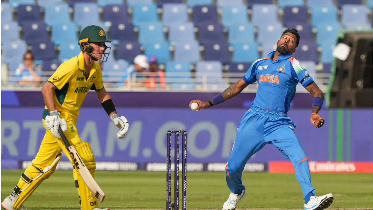 Hardik Pandya india vs Australia image