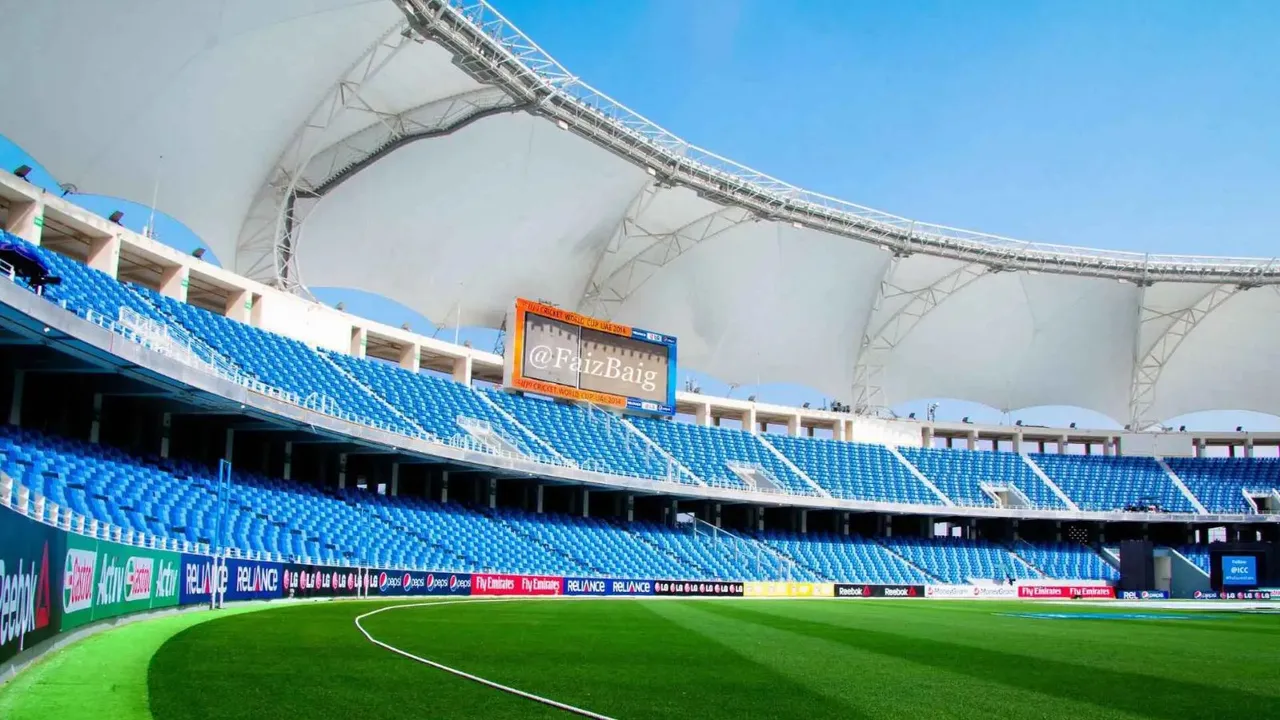 Dubai cricket Stadium image