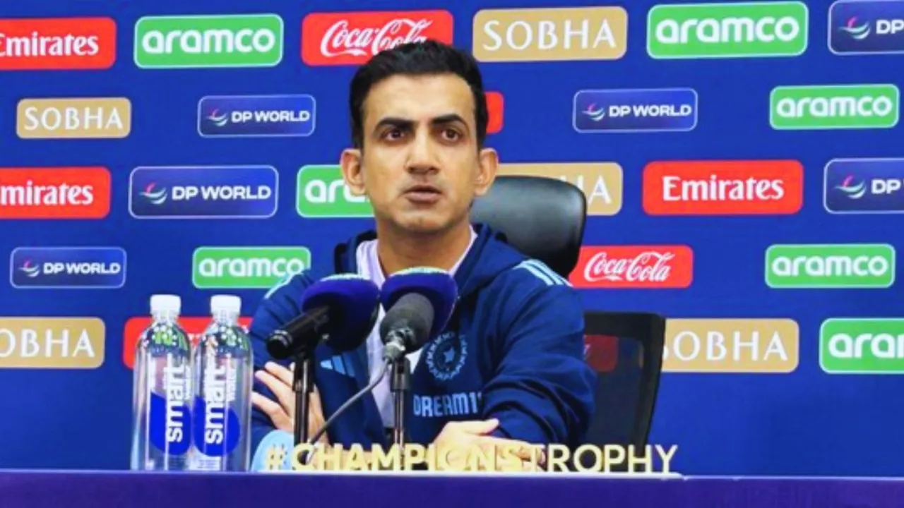 Gautam Gambhir Champions Trophy