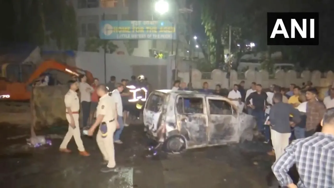Andheri gas pipeline fire