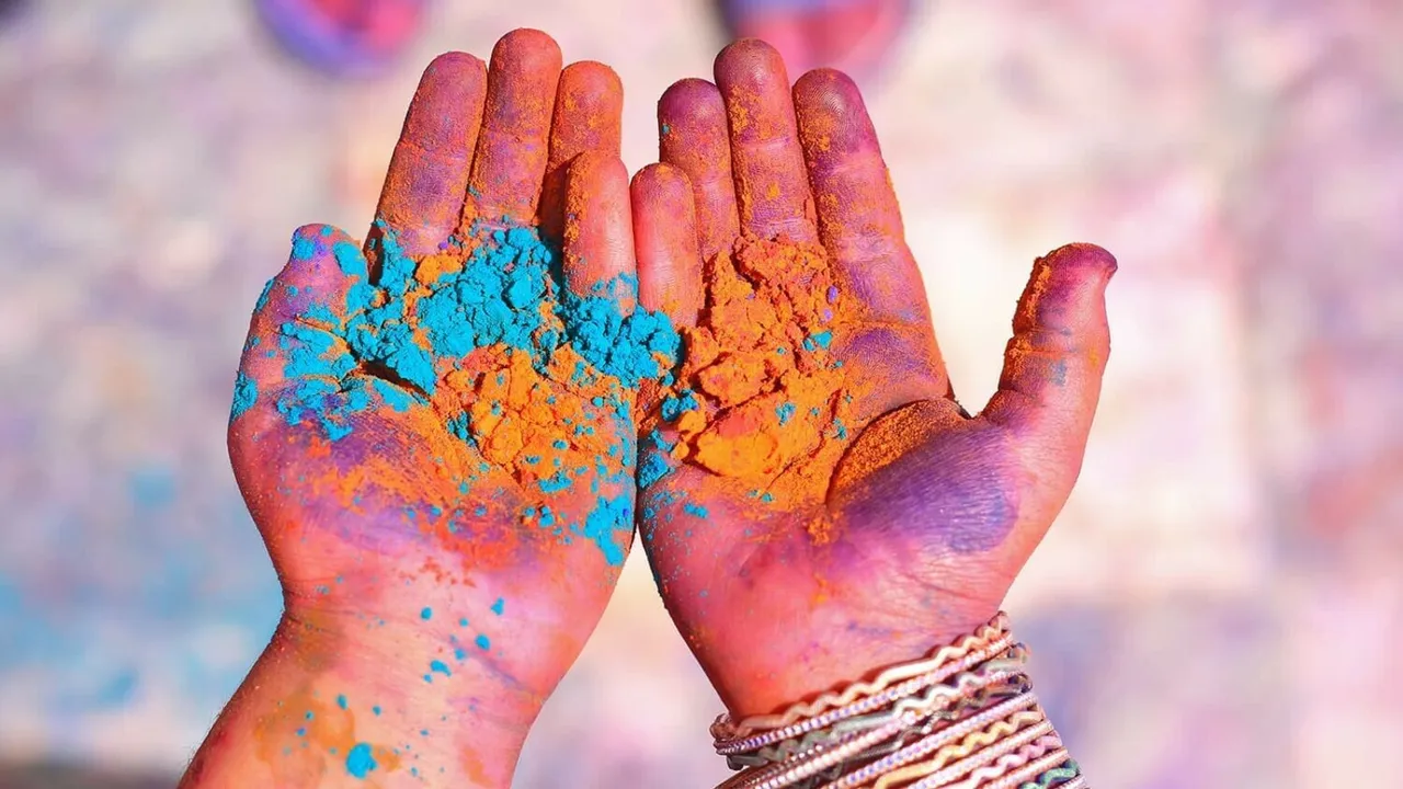 Lahore Krishna Mandir Holi