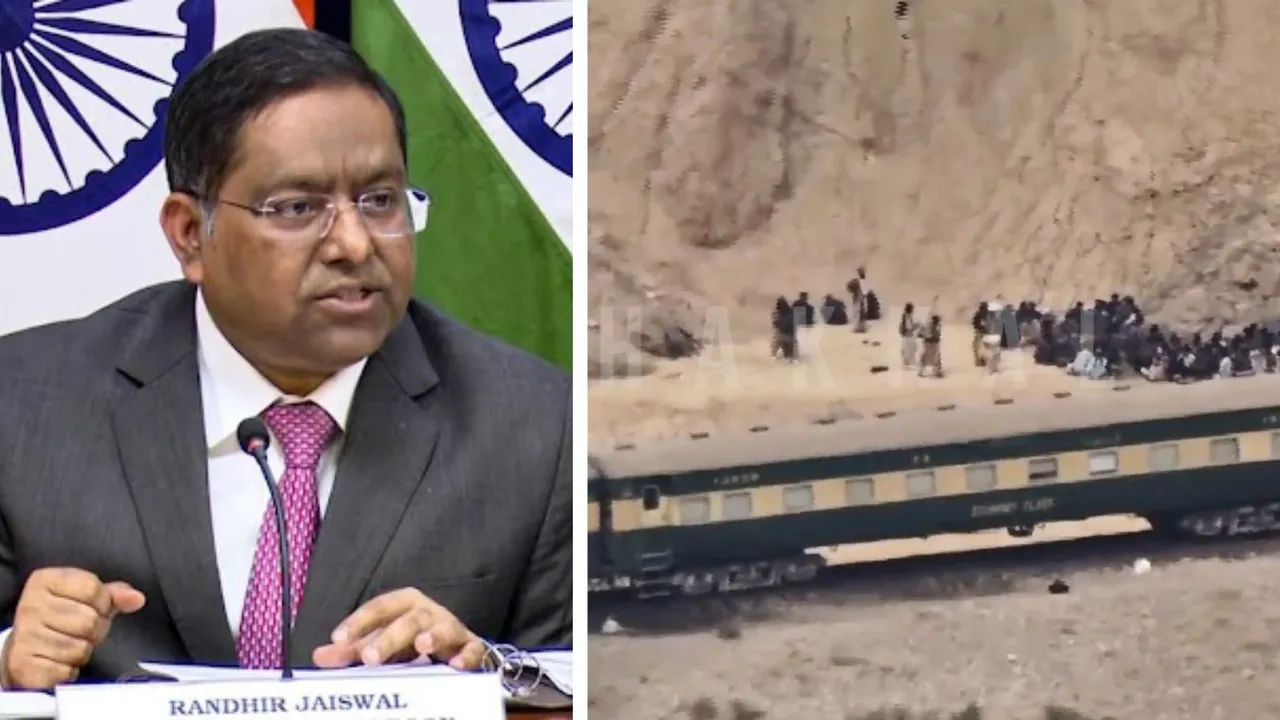 India on Pakistan Train hijack