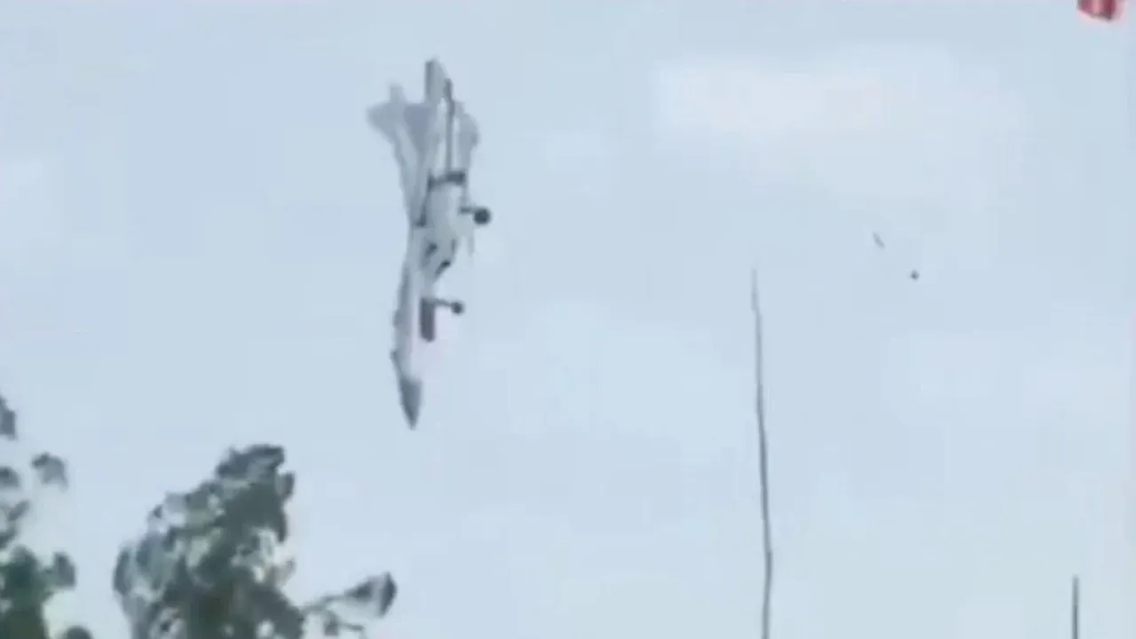 Chinese Navy Plane Crash
