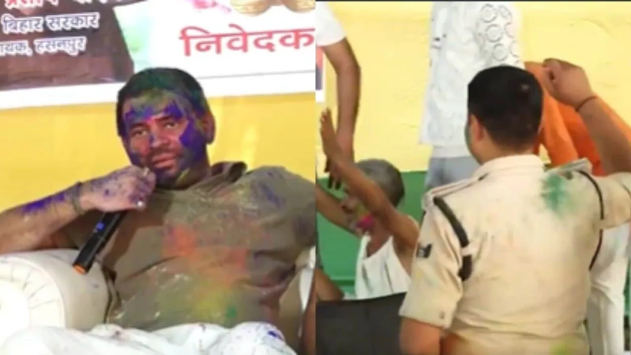 Tej Pratap Yadav Bihar Police