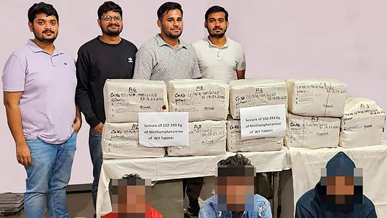 Drug seizure in Guwahati