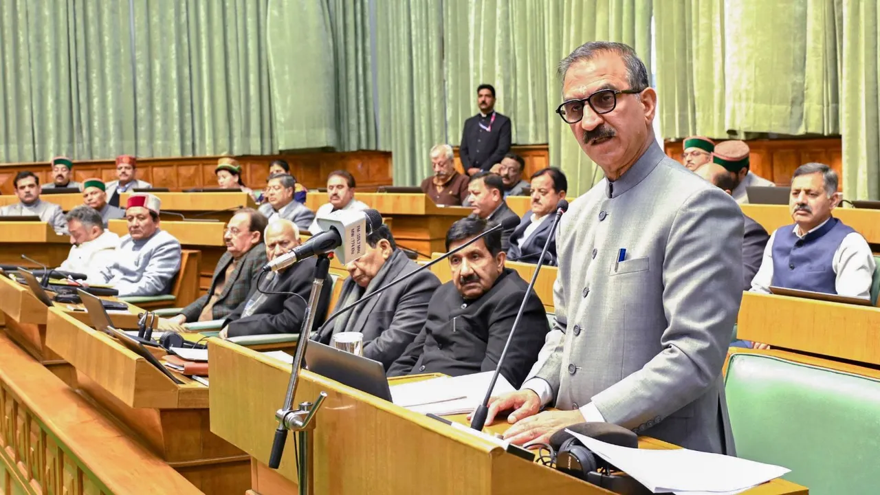 Himachal Pradesh CM Sukhvinder Singh Sukhu image