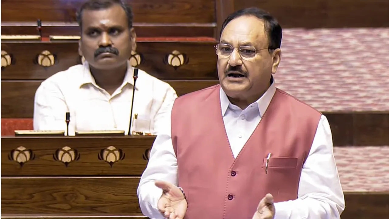 Budget session of Parliament JP Nadda Rajya Sabha