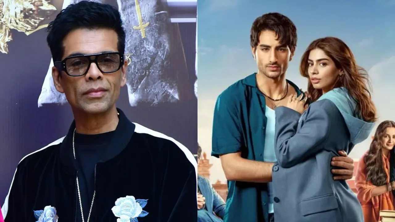 Nadaaniyan Karan Johar Khushi Kapoor Ibrahim Ali Khan