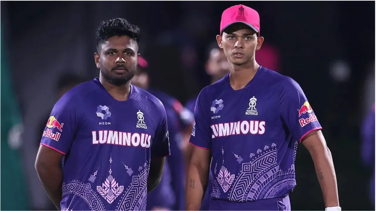 Sanju Samson with Yashasvi jaiswal image 