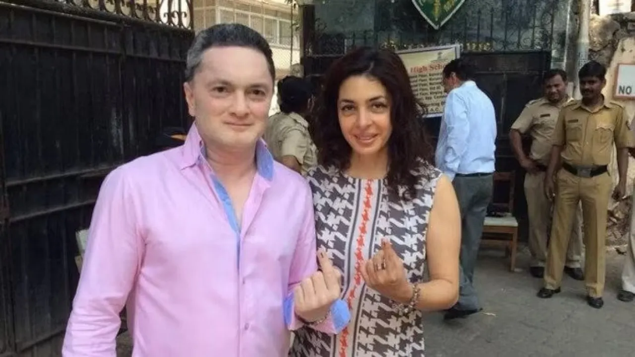 A file photo of Gautam Singhania with his estranged wife Nawaz Modi Singhania