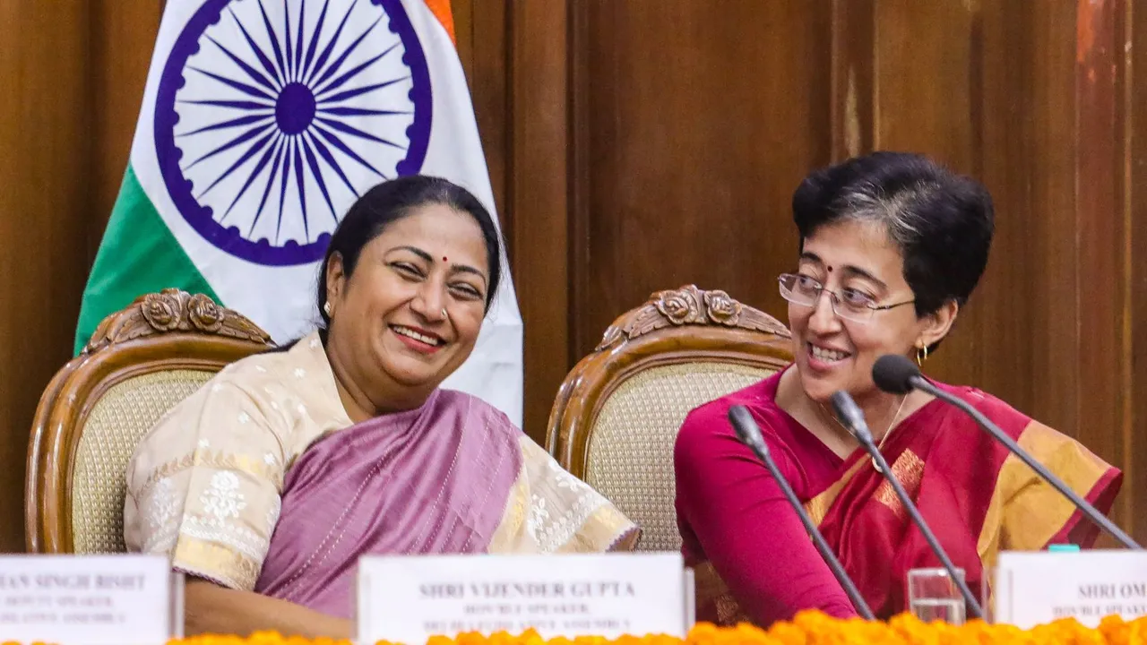 Rekha Gupta Atishi