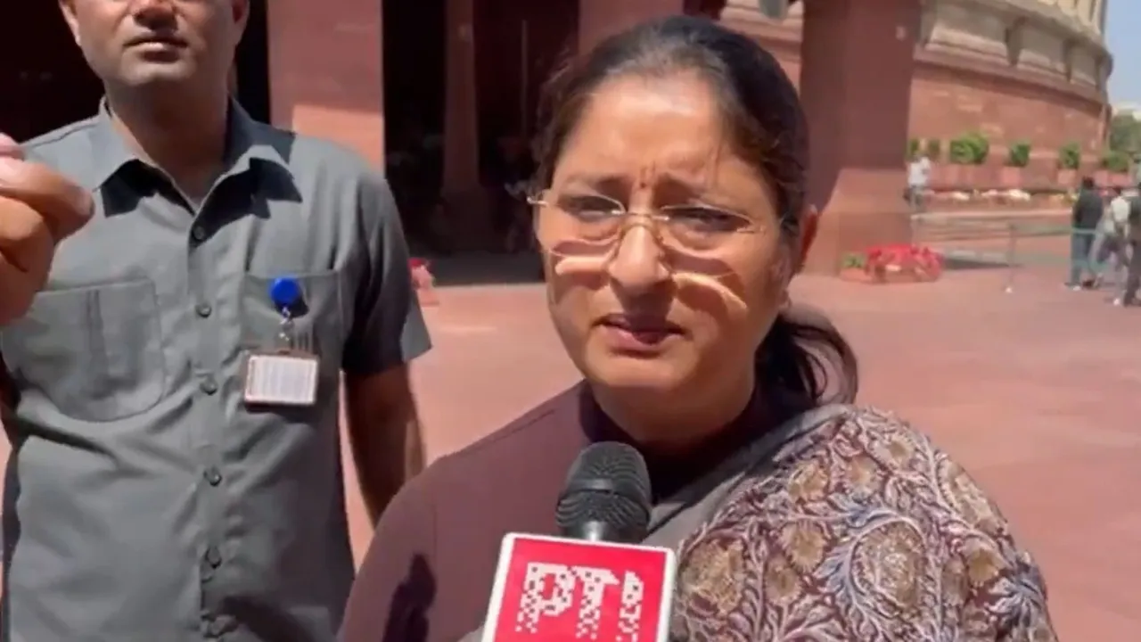 Union women and child development minister Annapurna Devi
