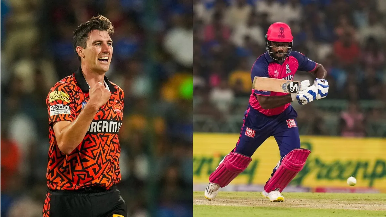 Sunrisers Hyderabad vs Rajasthan Royals SRH vs RR Pat Cummins Sanju Samson