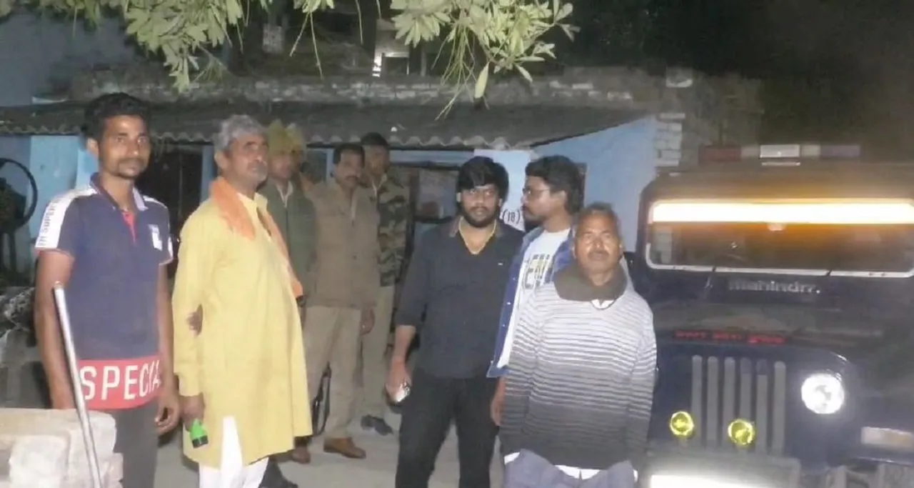 Etah shani temple vandalised