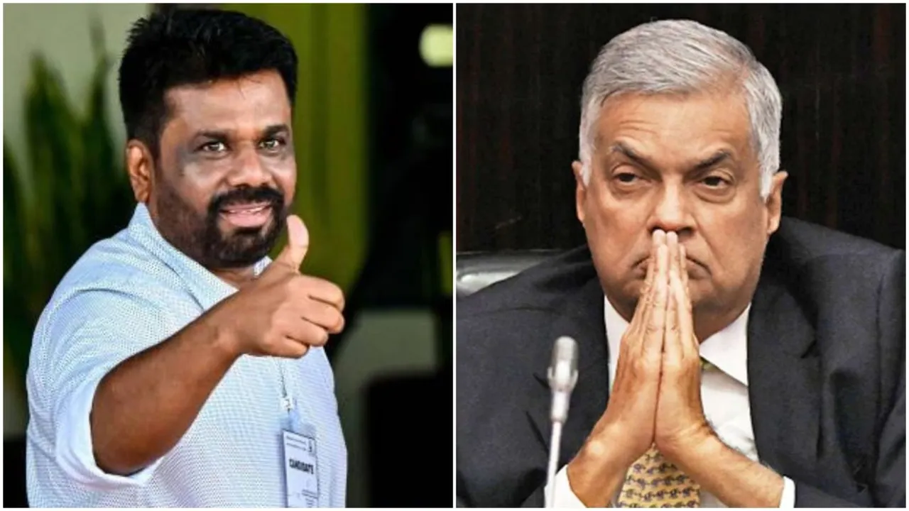 Anura Kumara Dissanayake Ranil Wickremesinghe