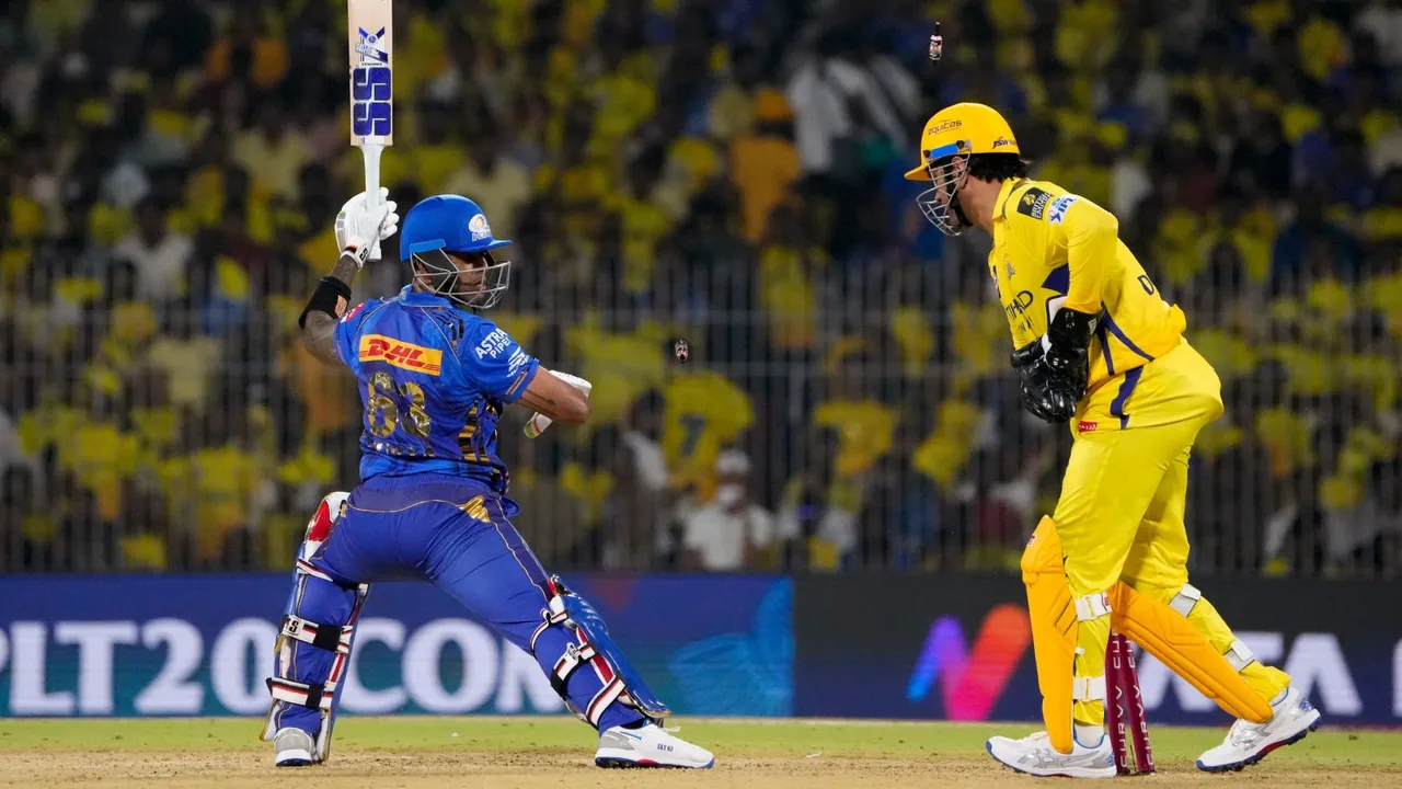 Mahendra Singh Dhoni Suryakumar Yadav