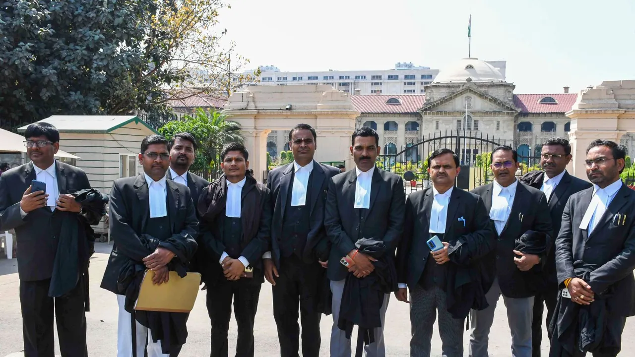 Allahabad High Court Bar Association Strike