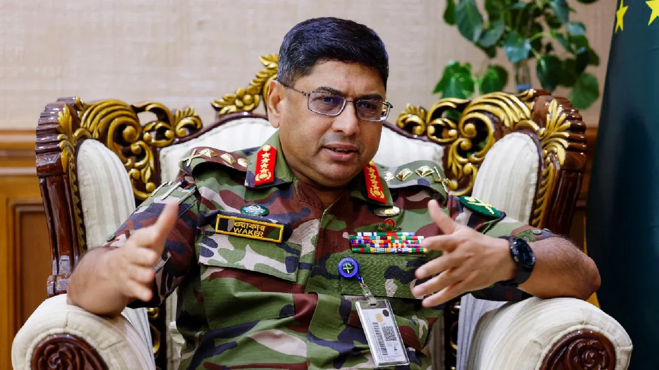 Bangladesh's Chief of Army Staff General Waker-uz-Zaman
