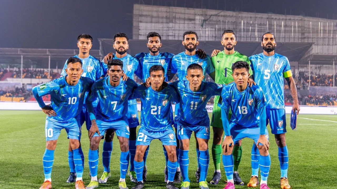 Sunil Chhetri Indian Football Team