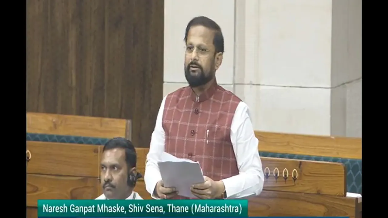 Shiv Sena MP Naresh Mhaske
