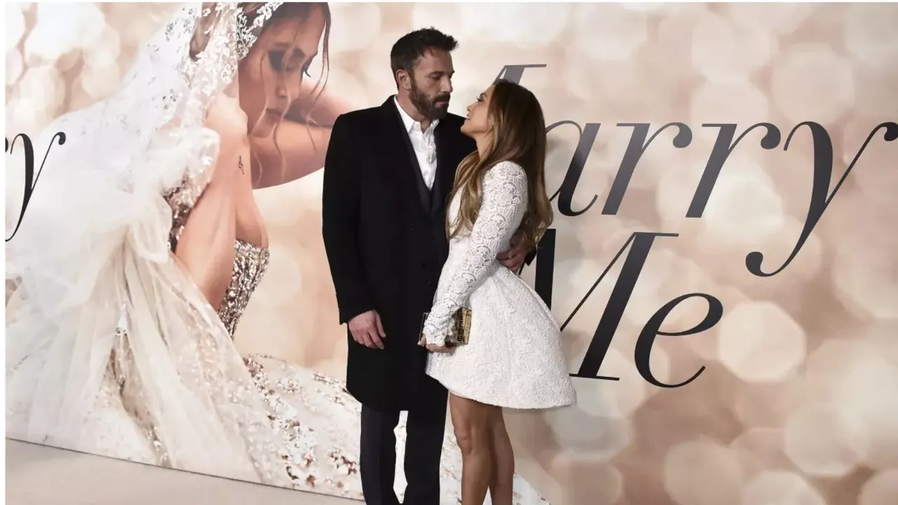 Ben Affleck with Jenifer Lopez