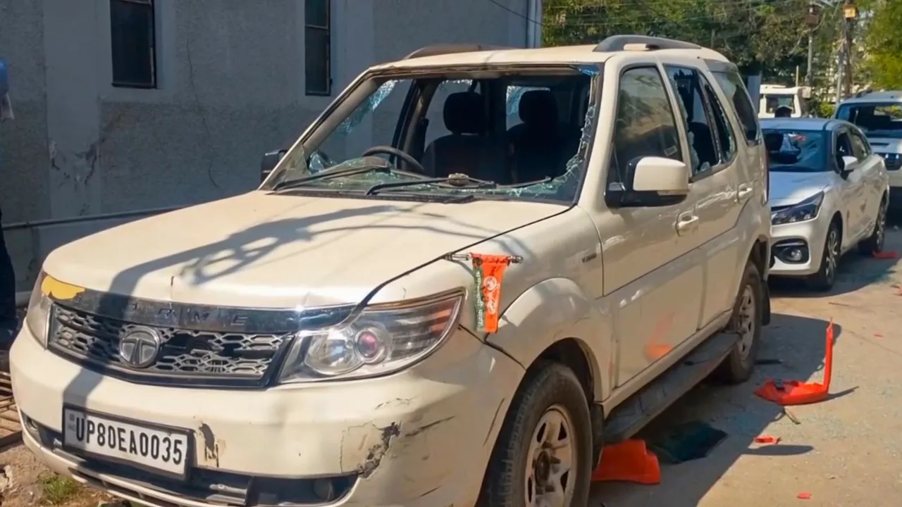 Ramji Lal Suman vehicle