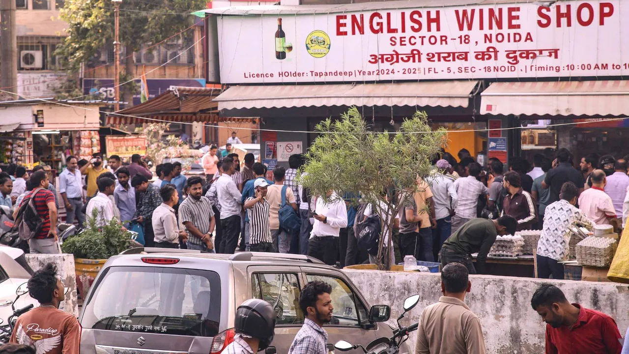 Noida Liquor Shop Uttar Pradesh Liquor UP Excise Policy Alcohol
