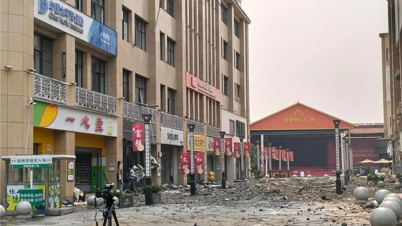Tremors felt in China's Yunan