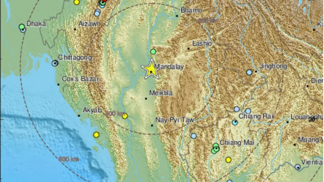 Thailand Earthquake Myanmar Earthquake Bangkok Earthquake